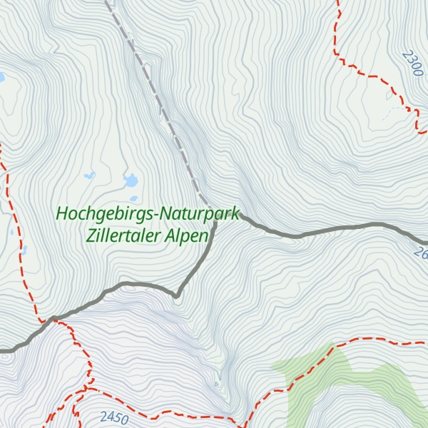 Map of Dreiecker - Cima di Campo