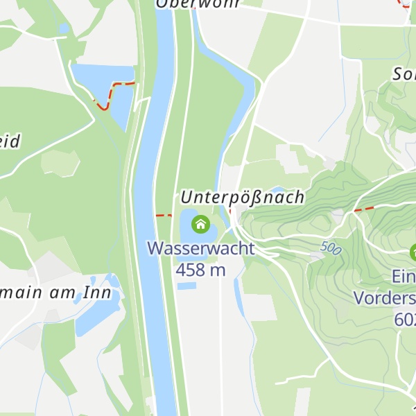Map of Valuga am See