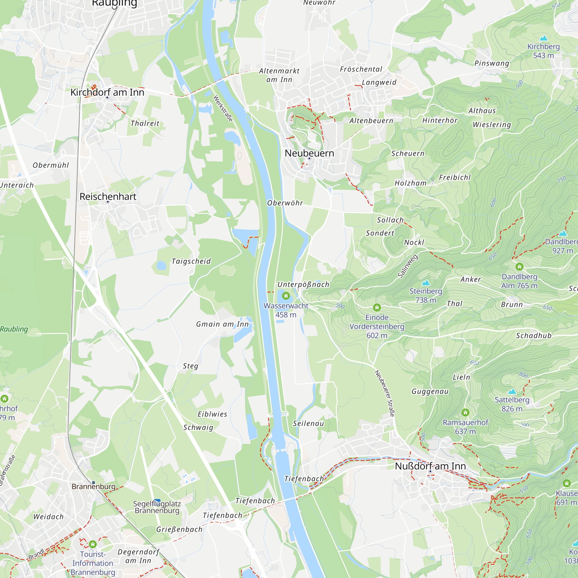 Valuga am See map
