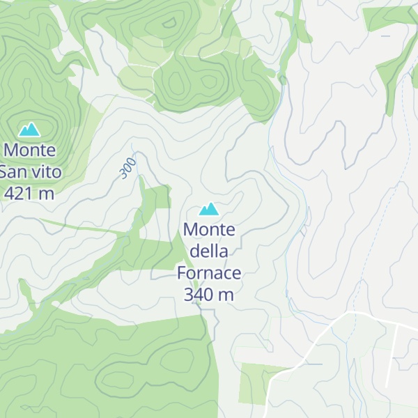 Map of Monte della Fornace