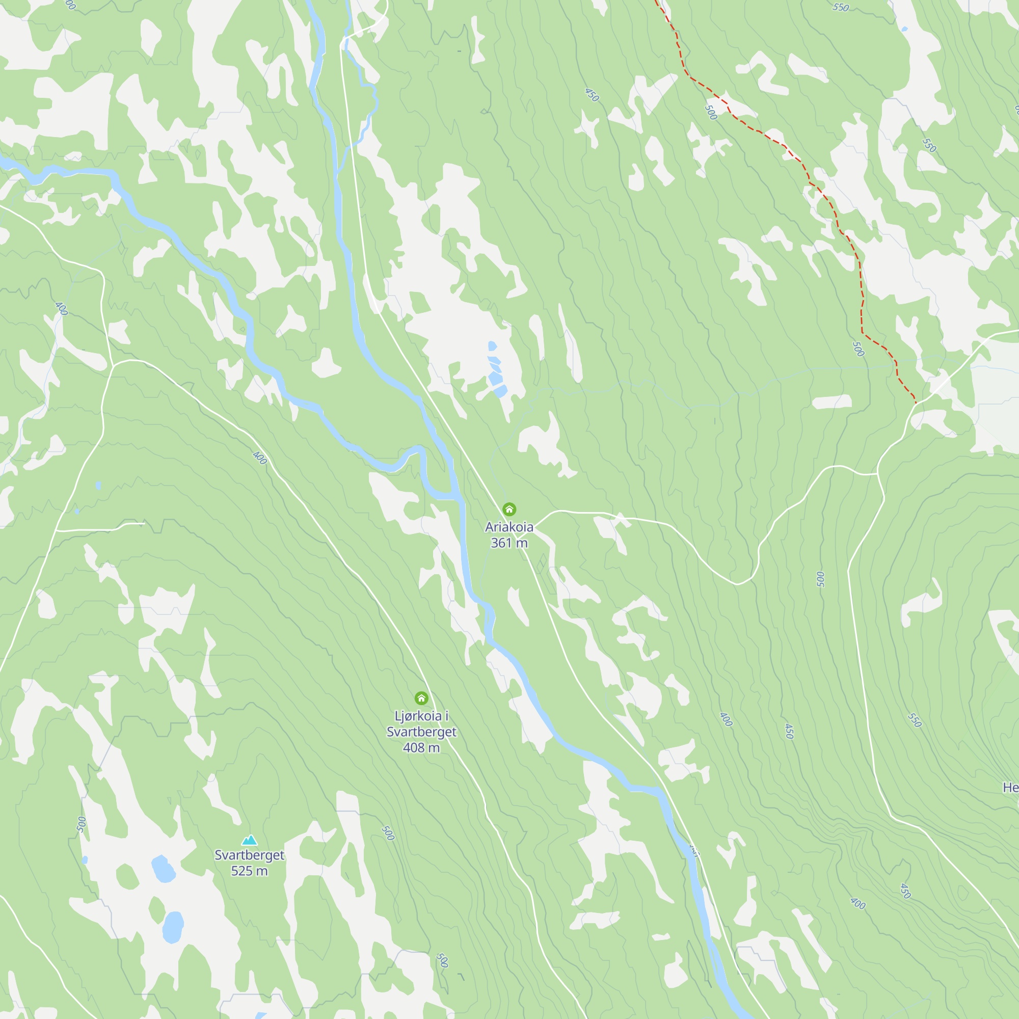 Ariakoia map