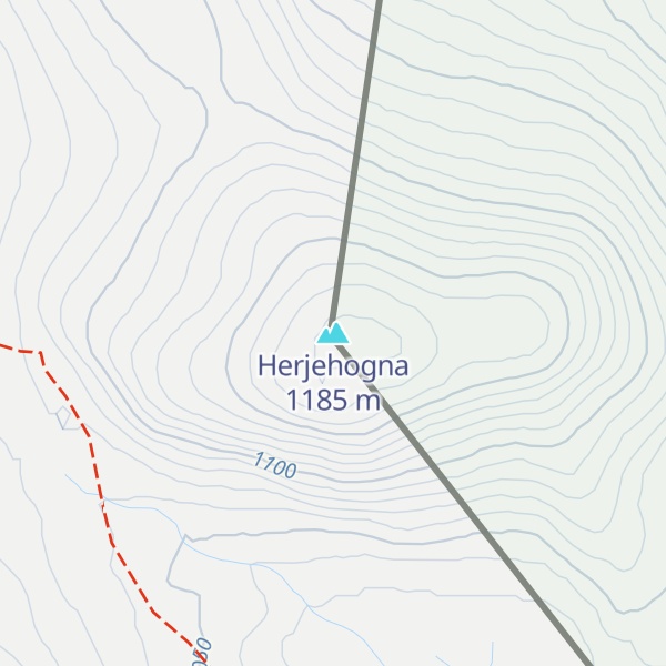 Map of Herjehogna