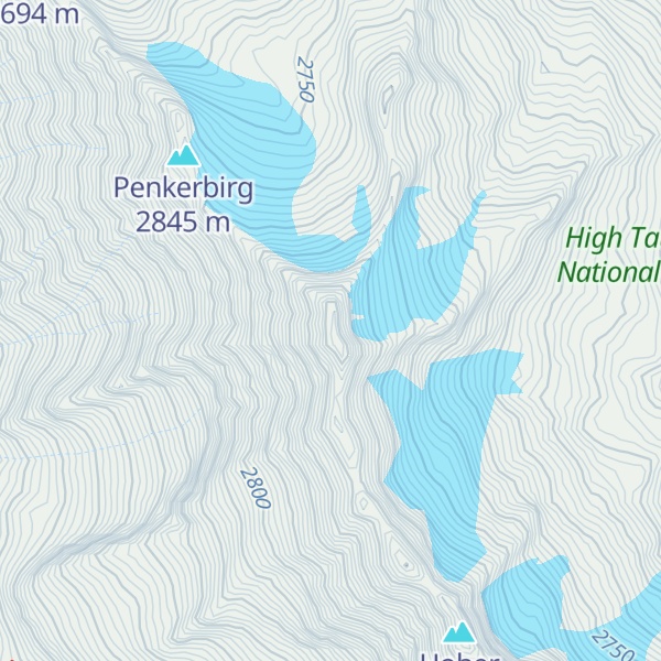Map of Wildkarspitze