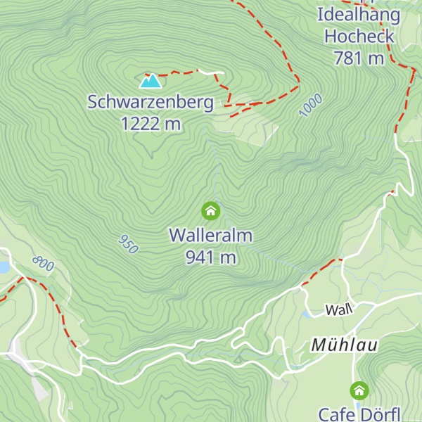 Map of Walleralm