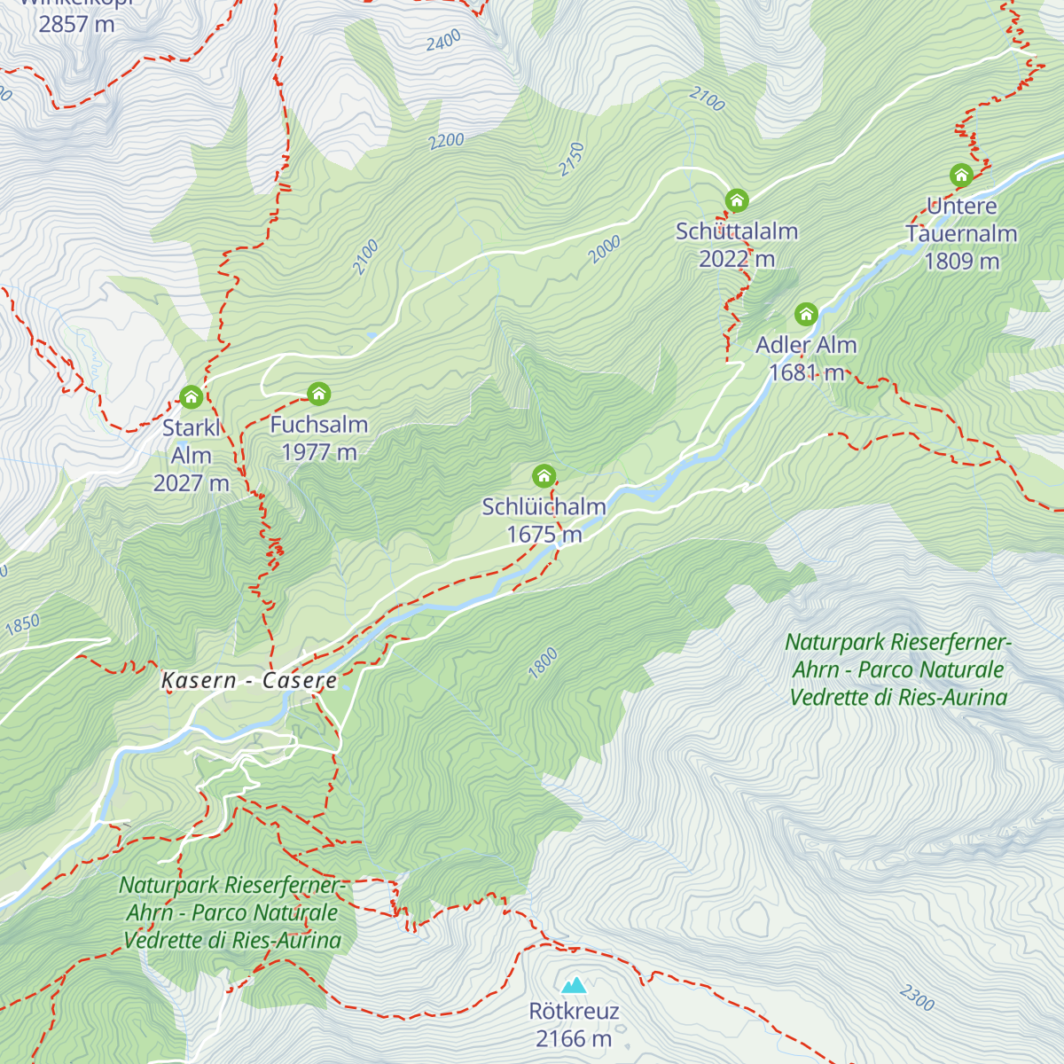Jausenstation Prastmann map