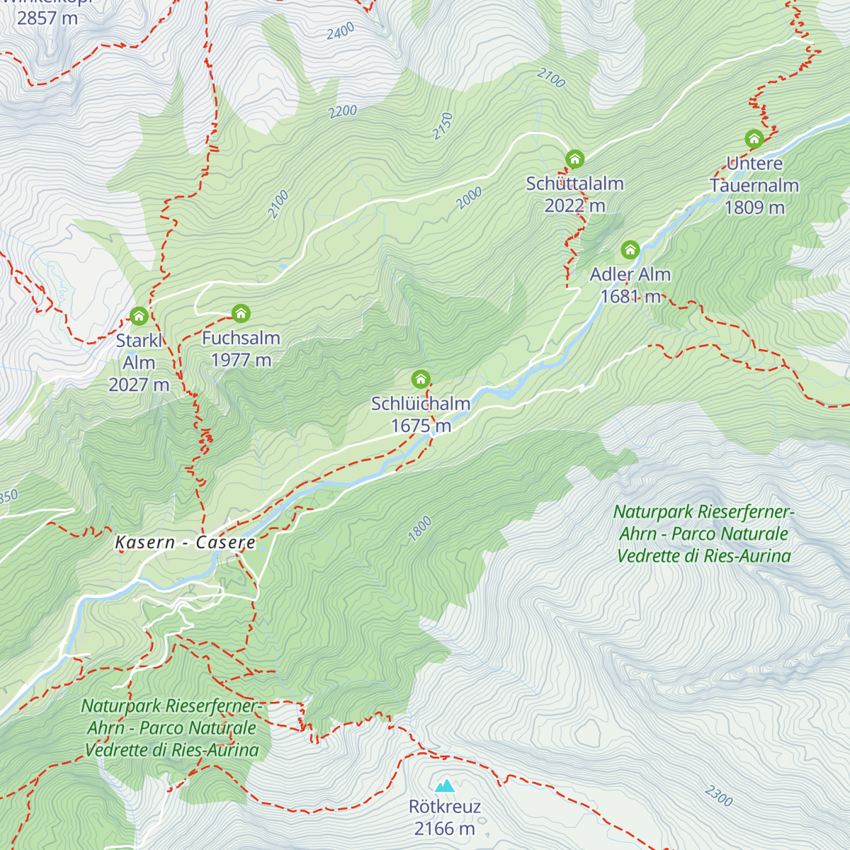 Talschlusshütte Heilig Geist map