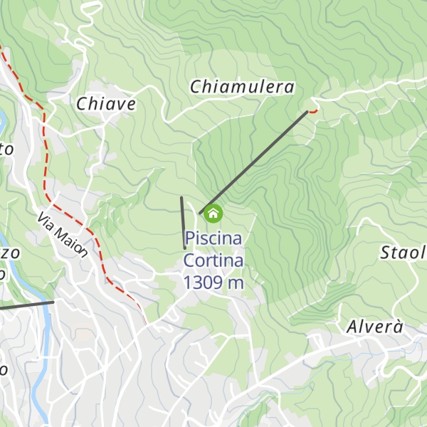 Map of Piscina Cortina
