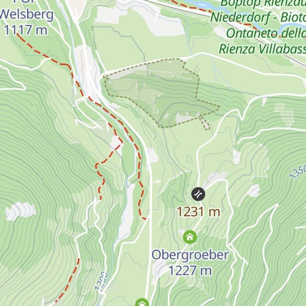 Map of Hotel Edelweiss