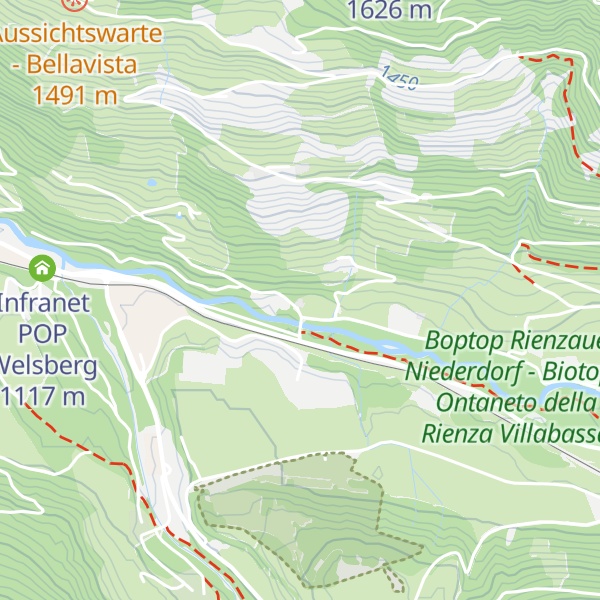 Map of Brückensteiner