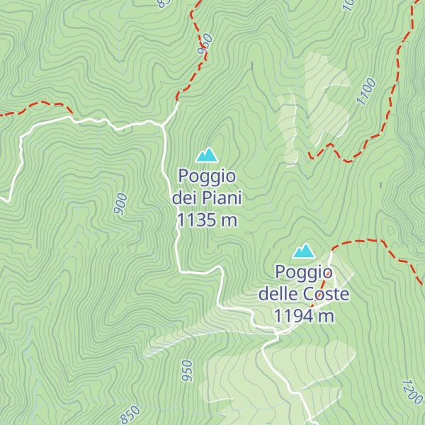 Map of Col del Pegli