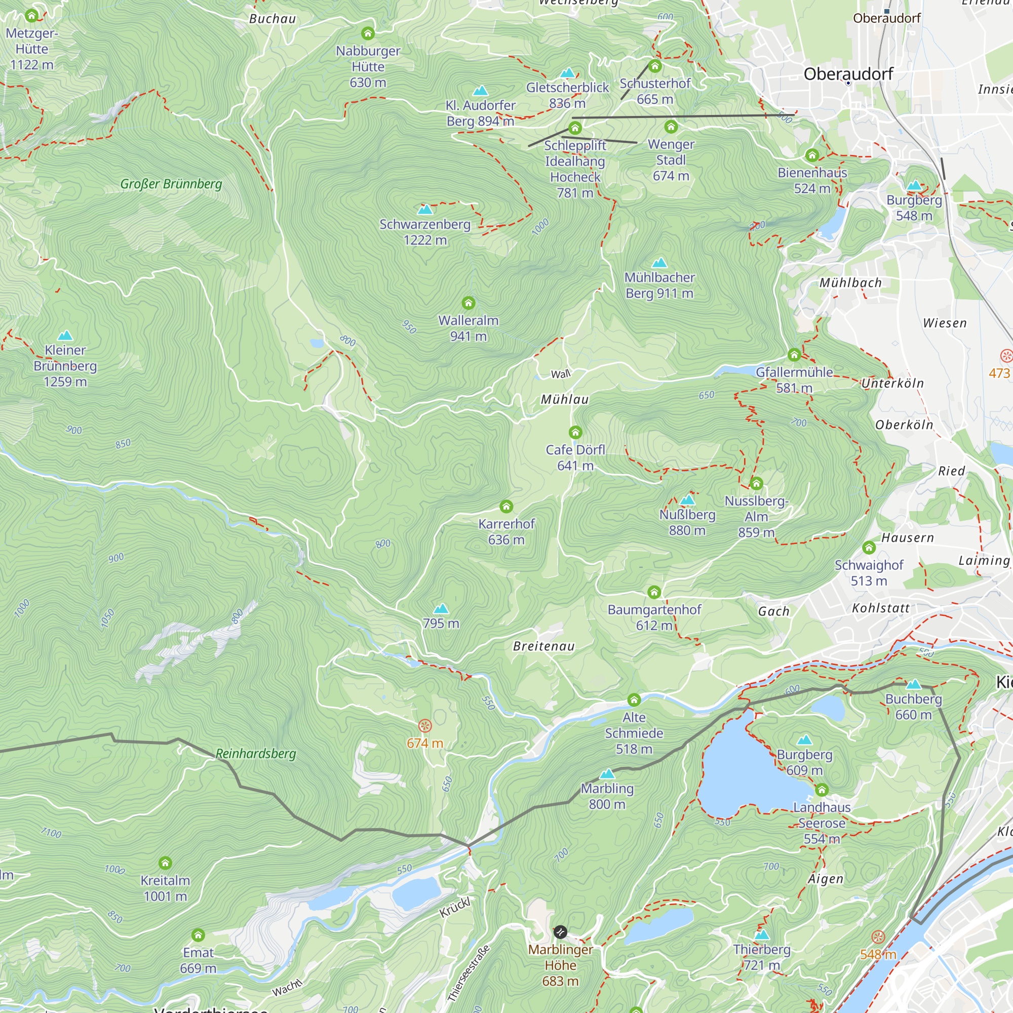 Karrerhof map