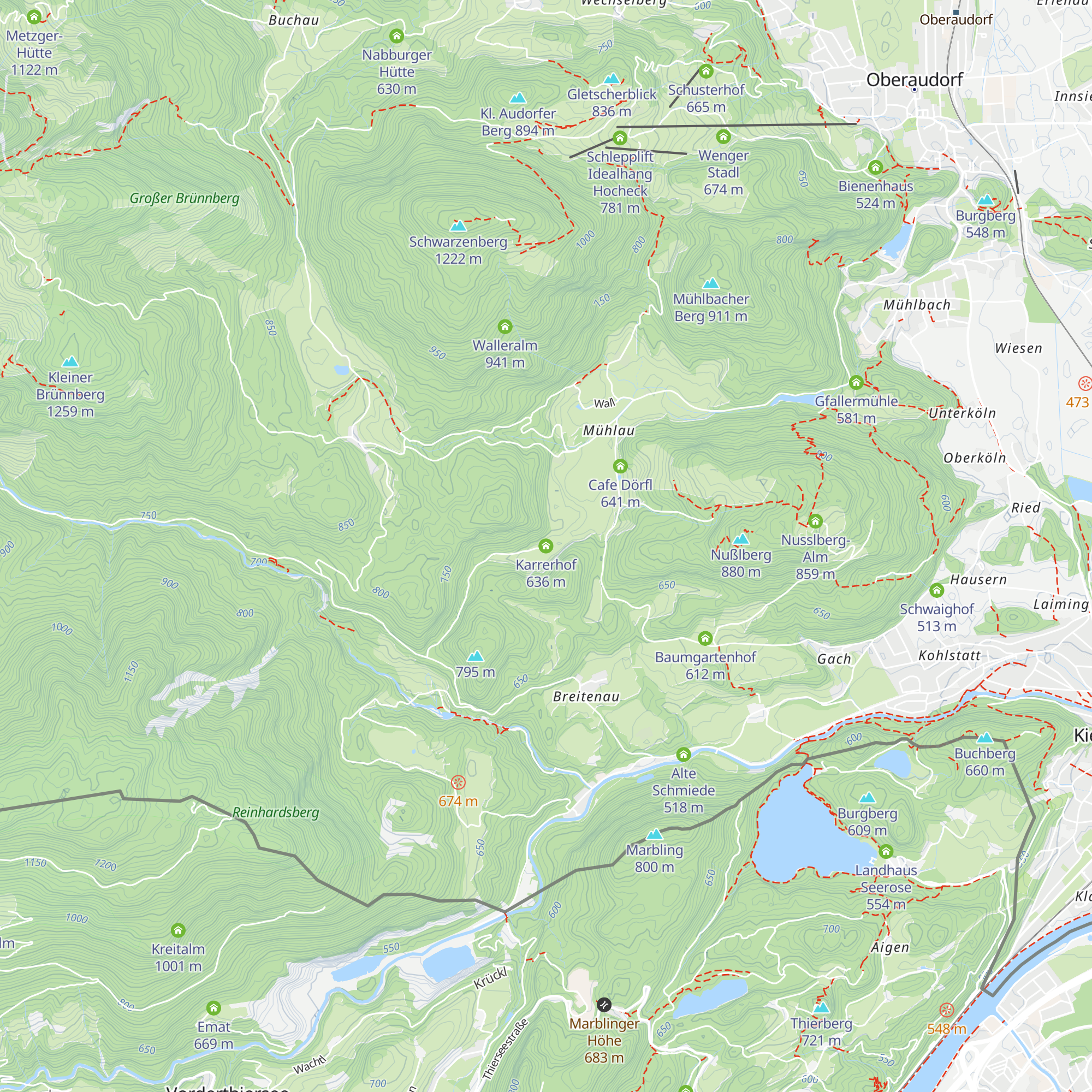 Karrerhof map