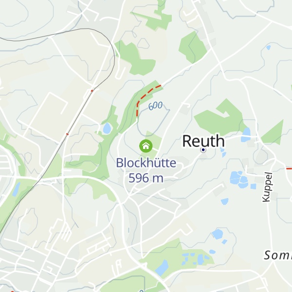 Map of Blockhütte