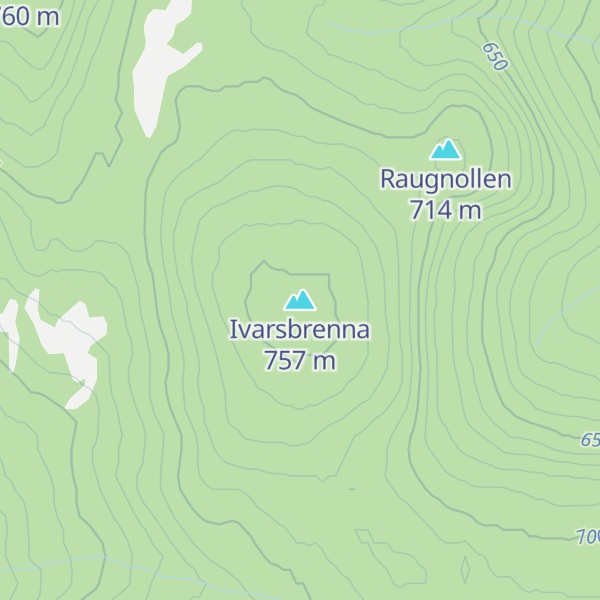 Map of Ivarsbrenna