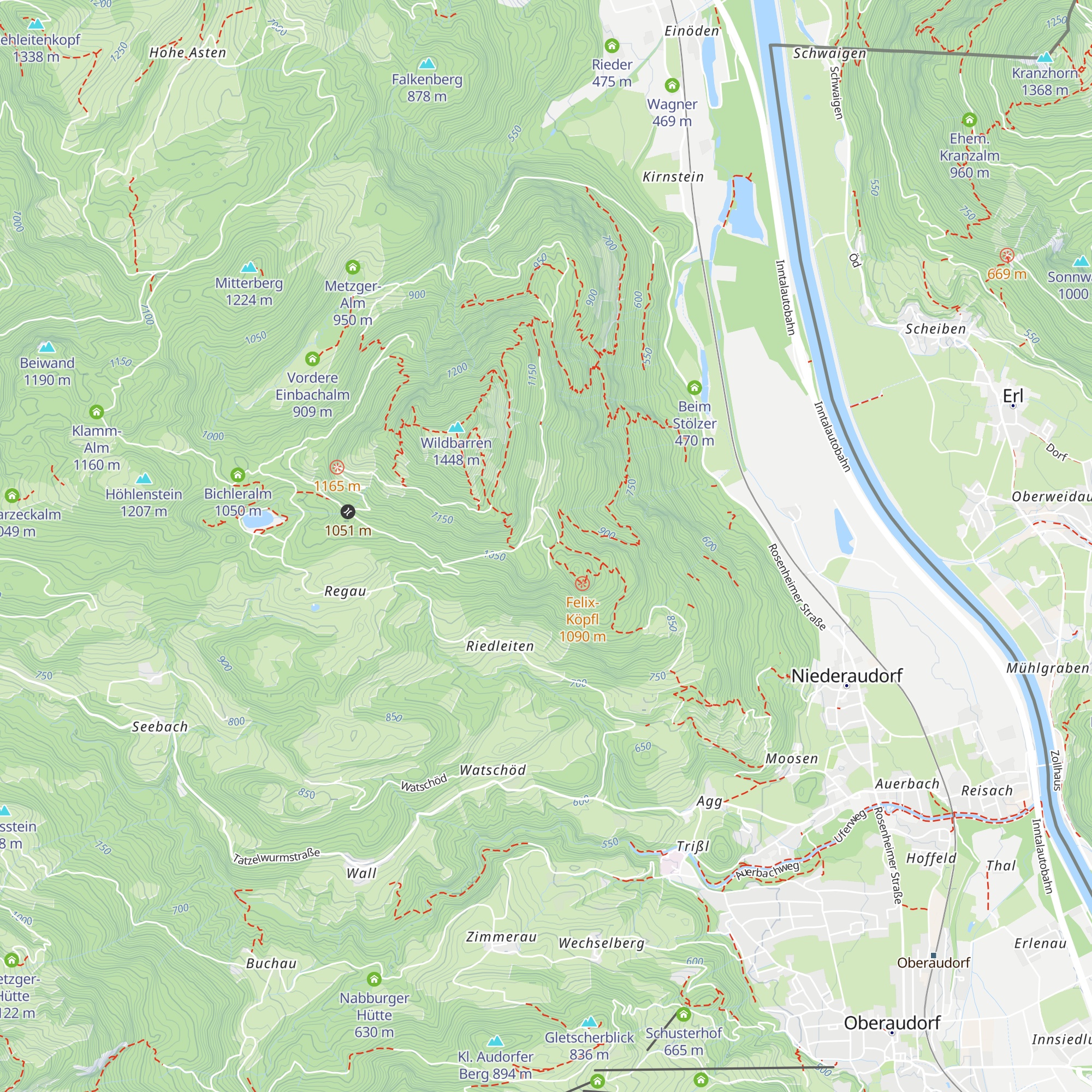 Felixalm map