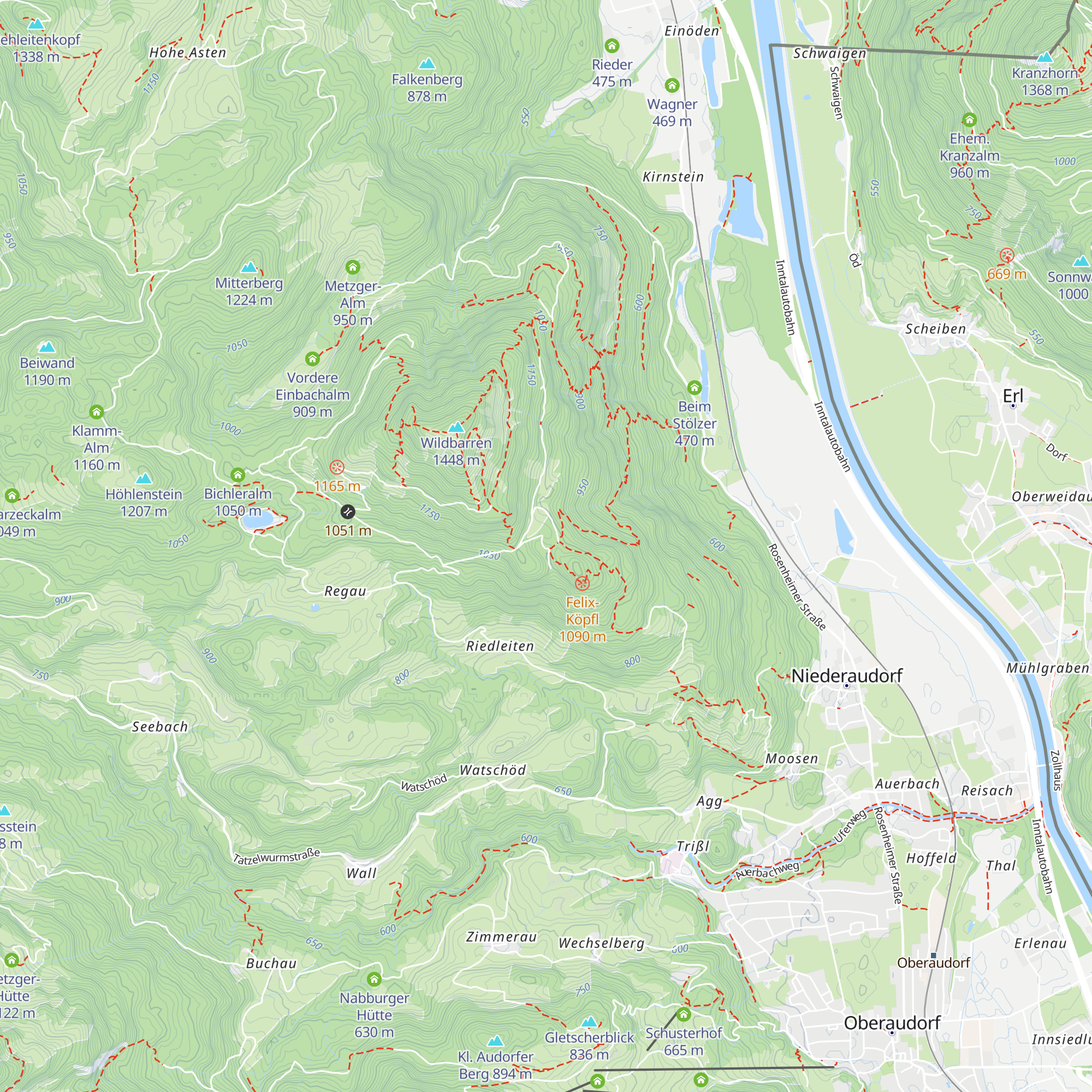 Felixalm map