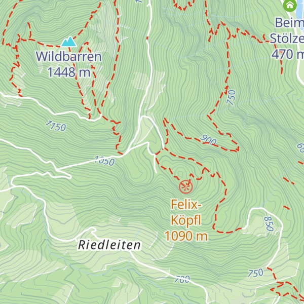 Map of Felixalm