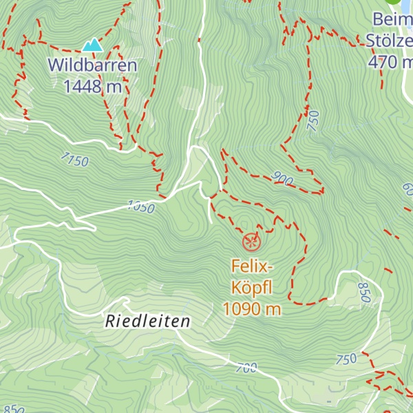 Map of Untere Felixalm
