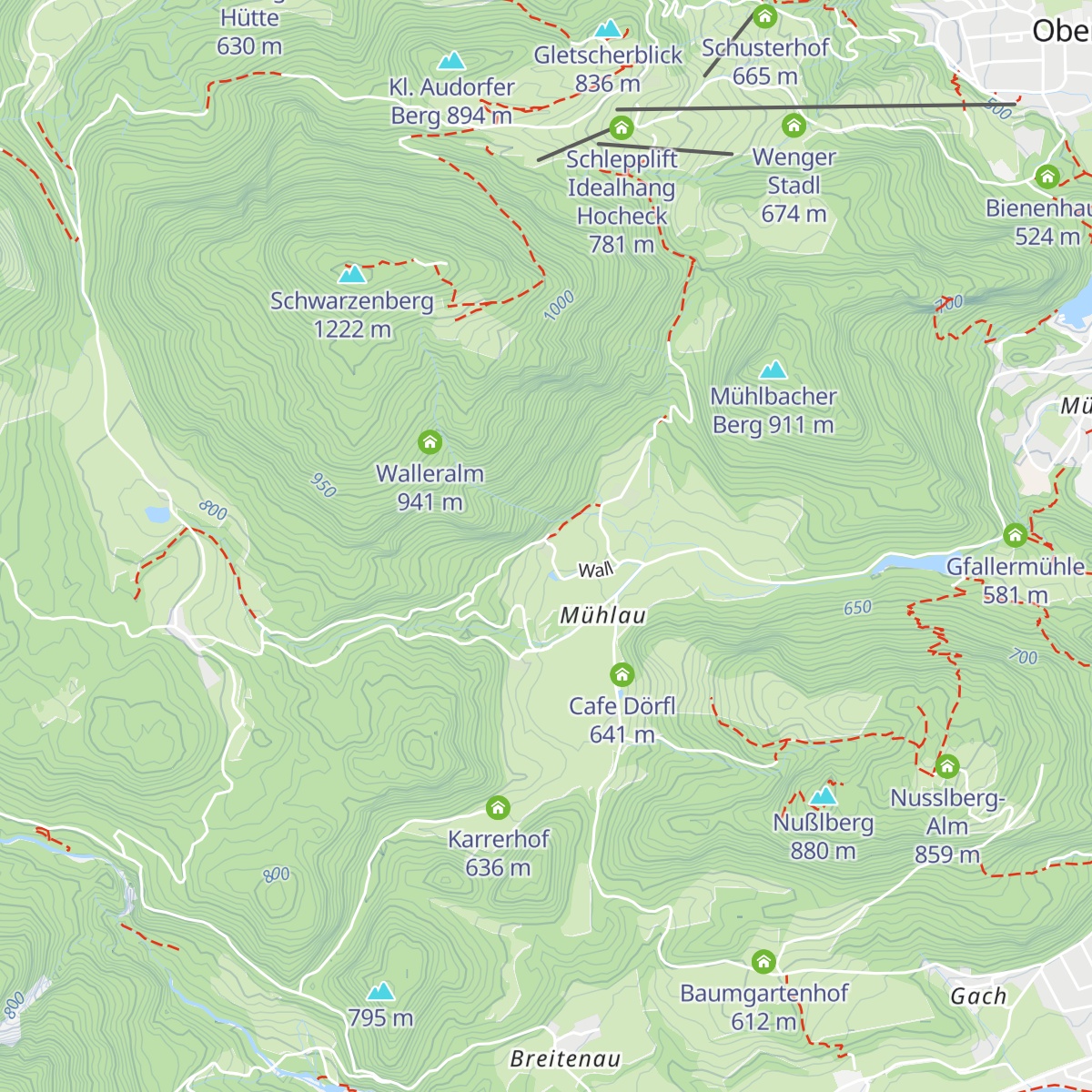 Wallerhof map