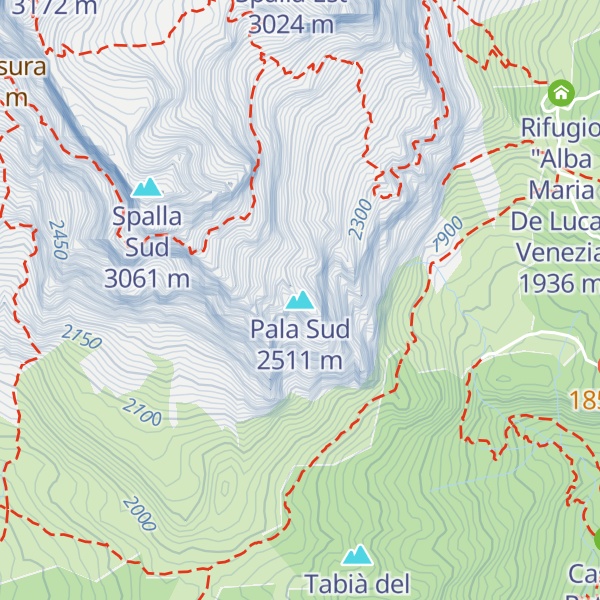 Map of Pala Sud