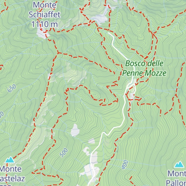 Map of San Gaetano