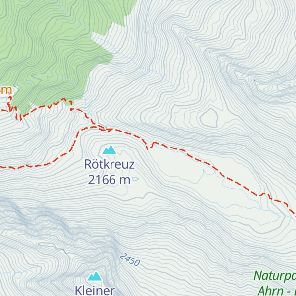 Map of Röt Alm