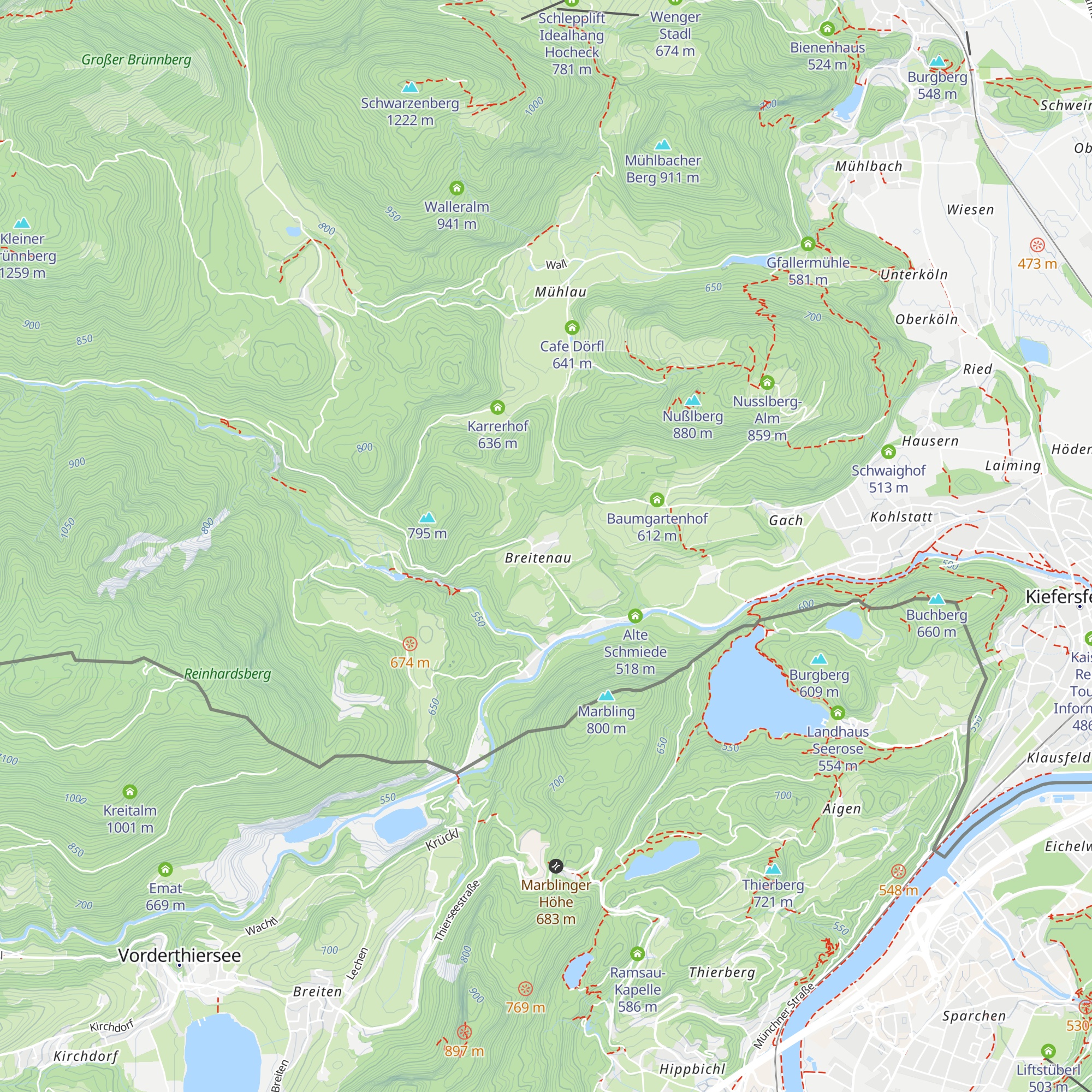 Lederer Hof map