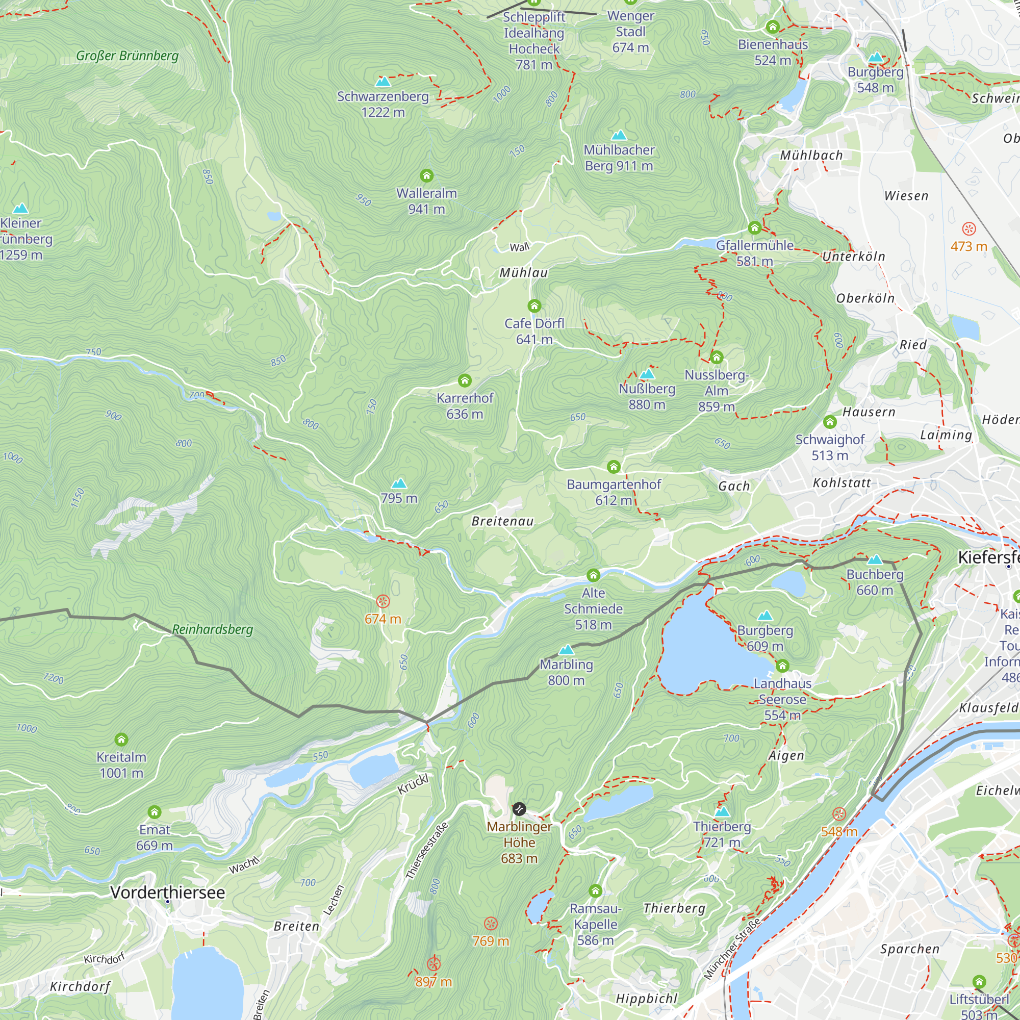 Lederer Hof map