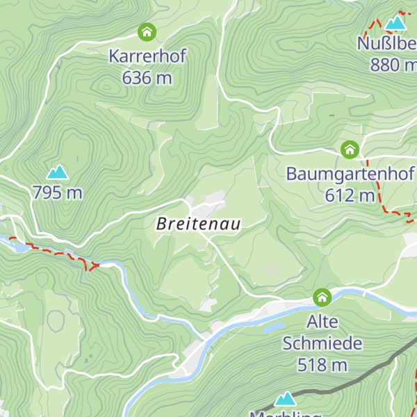 Map of Lederer Hof