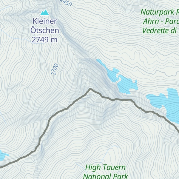 Map of Merbspitz