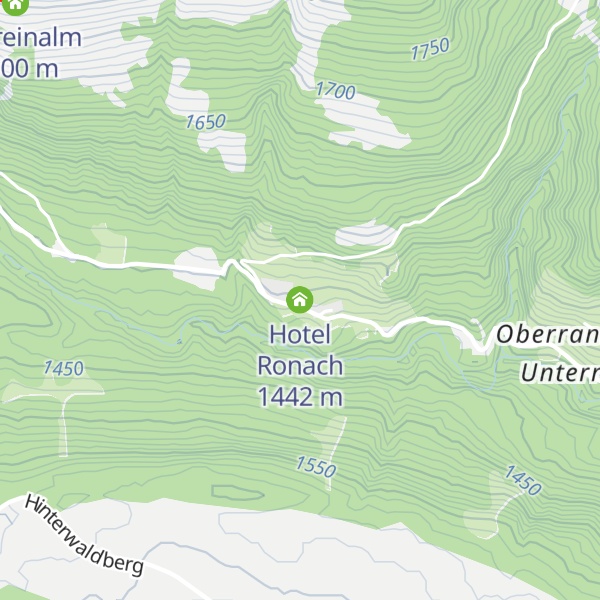 Map of Hotel Ronach