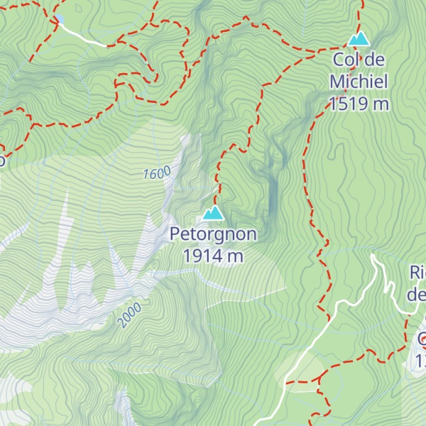 Map of Petorgnon