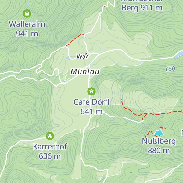 Map of Cafe Dörfl