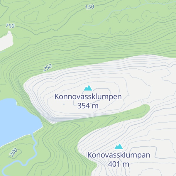 Map of Konnovassklumpen