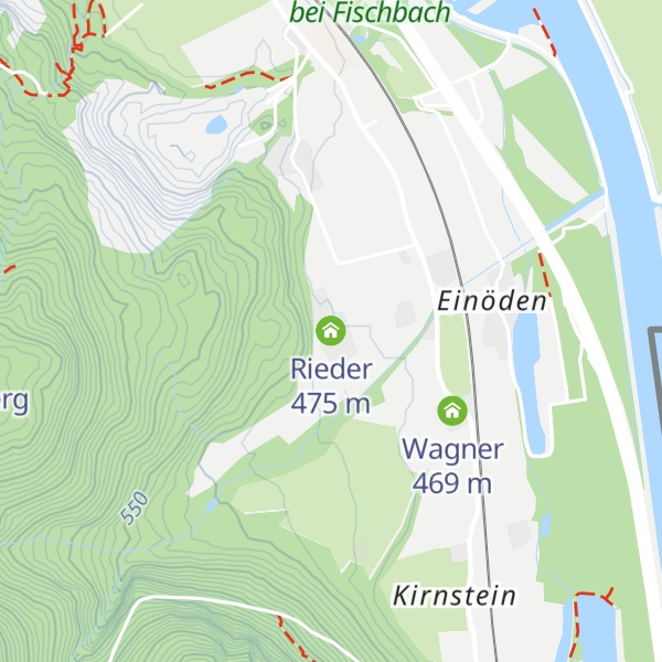 Map of Rieder