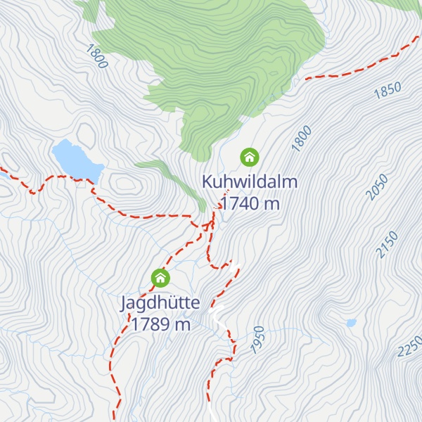 Map of Neue Bamberger Hütte