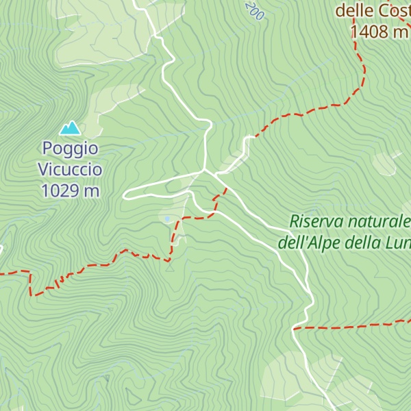 Map of Rifugio Pian della Capanna