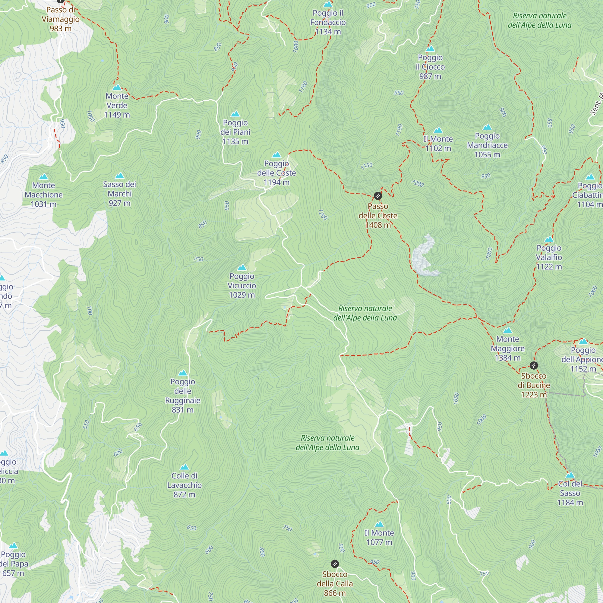 Rifugio Pian della Capanna map