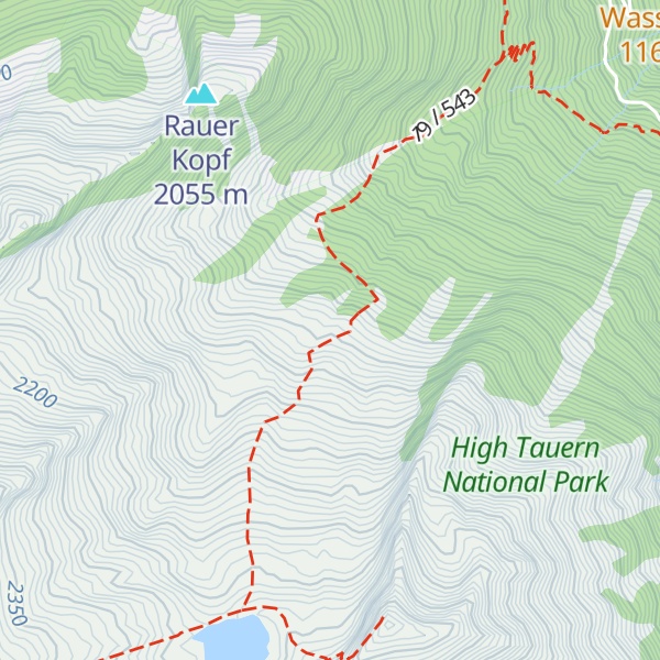 Map of Seekarhütte