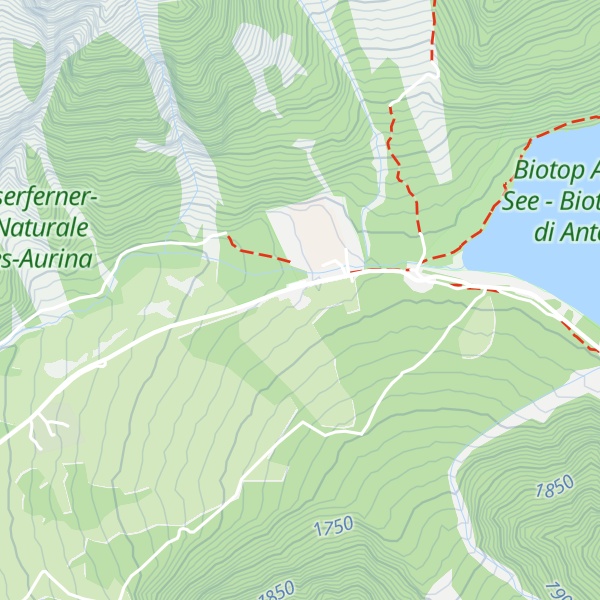 Map of Huber Alm