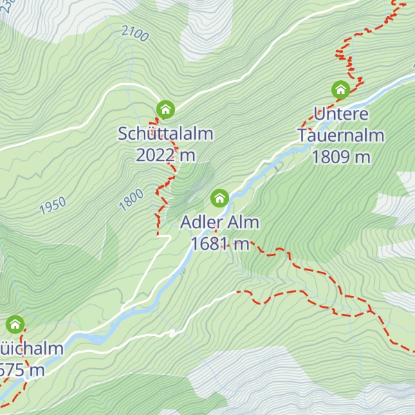 Map of Jagerhütte