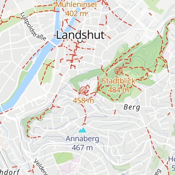 Map of Burg Trausnitz