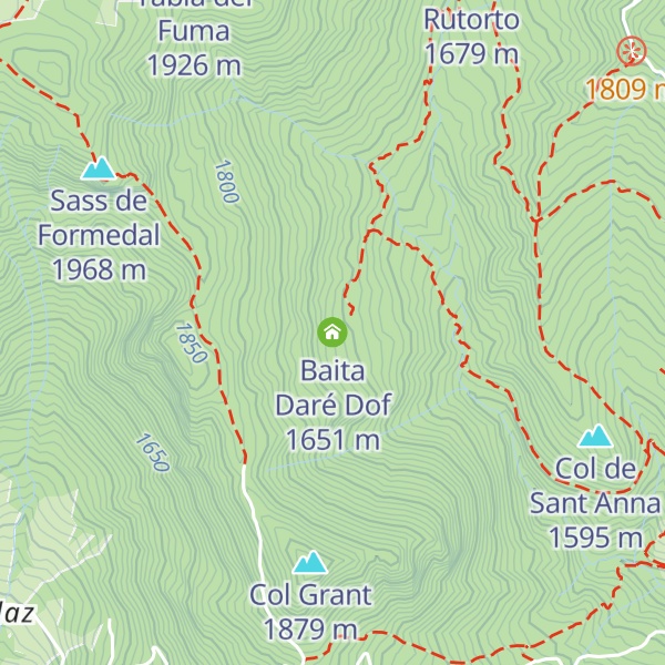 Map of Baita Daré Dof