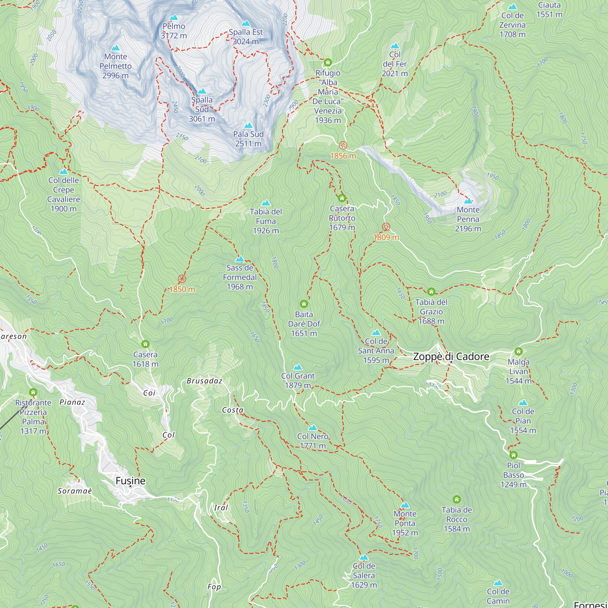 Baita Daré Dof map
