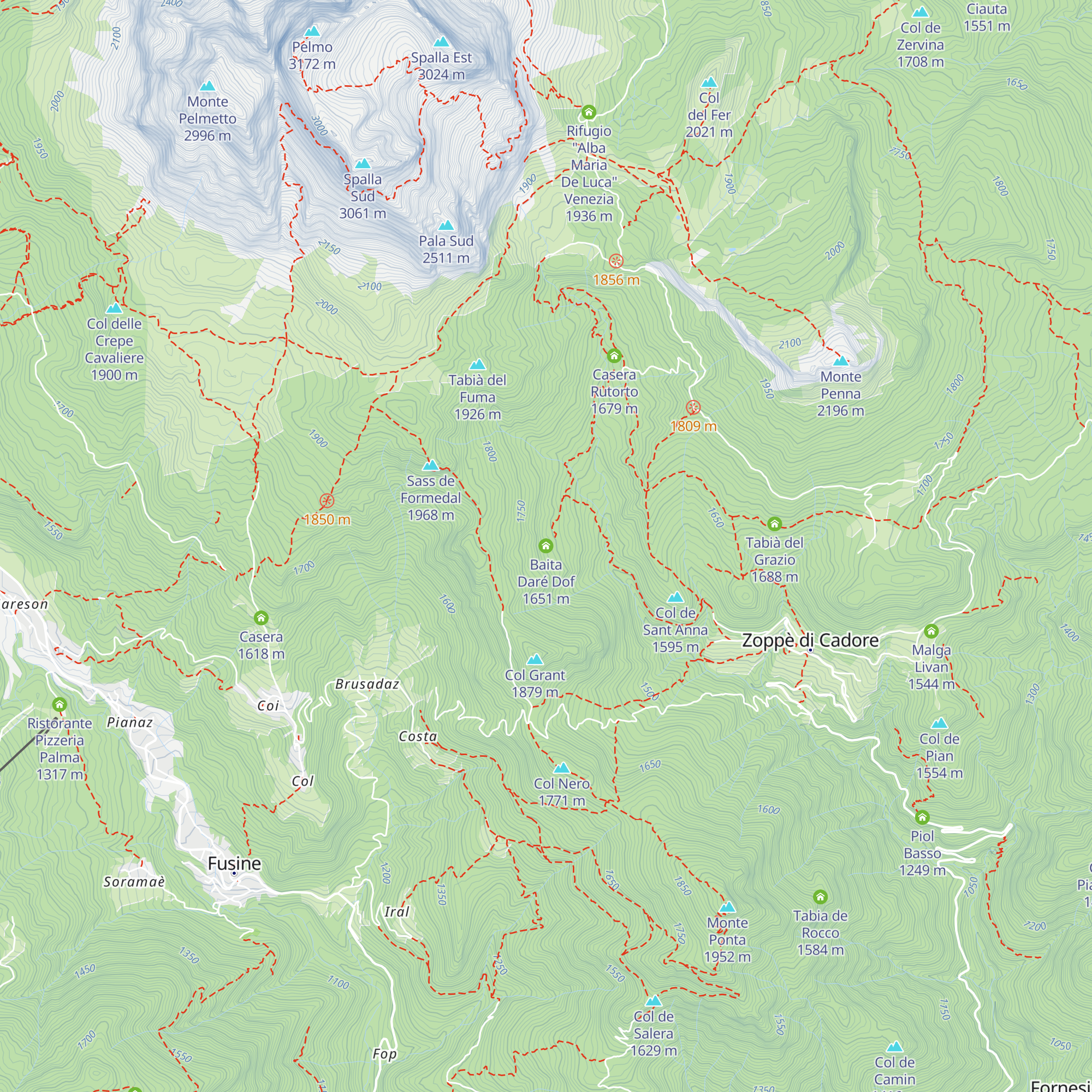 Baita Daré Dof map