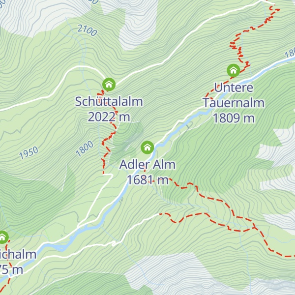 Map of Adler Alm