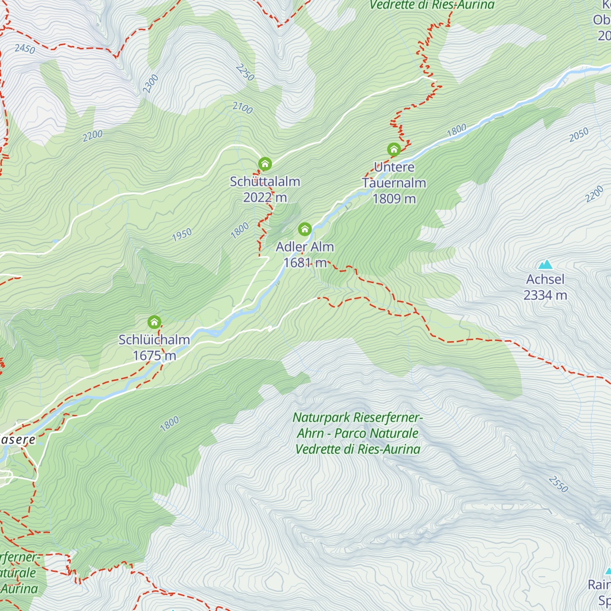 Labesaualm map