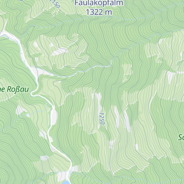 Map of Hintingerschlagalm