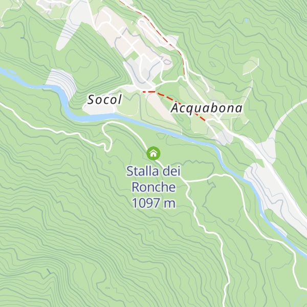 Map of Stalla dei Ronche
