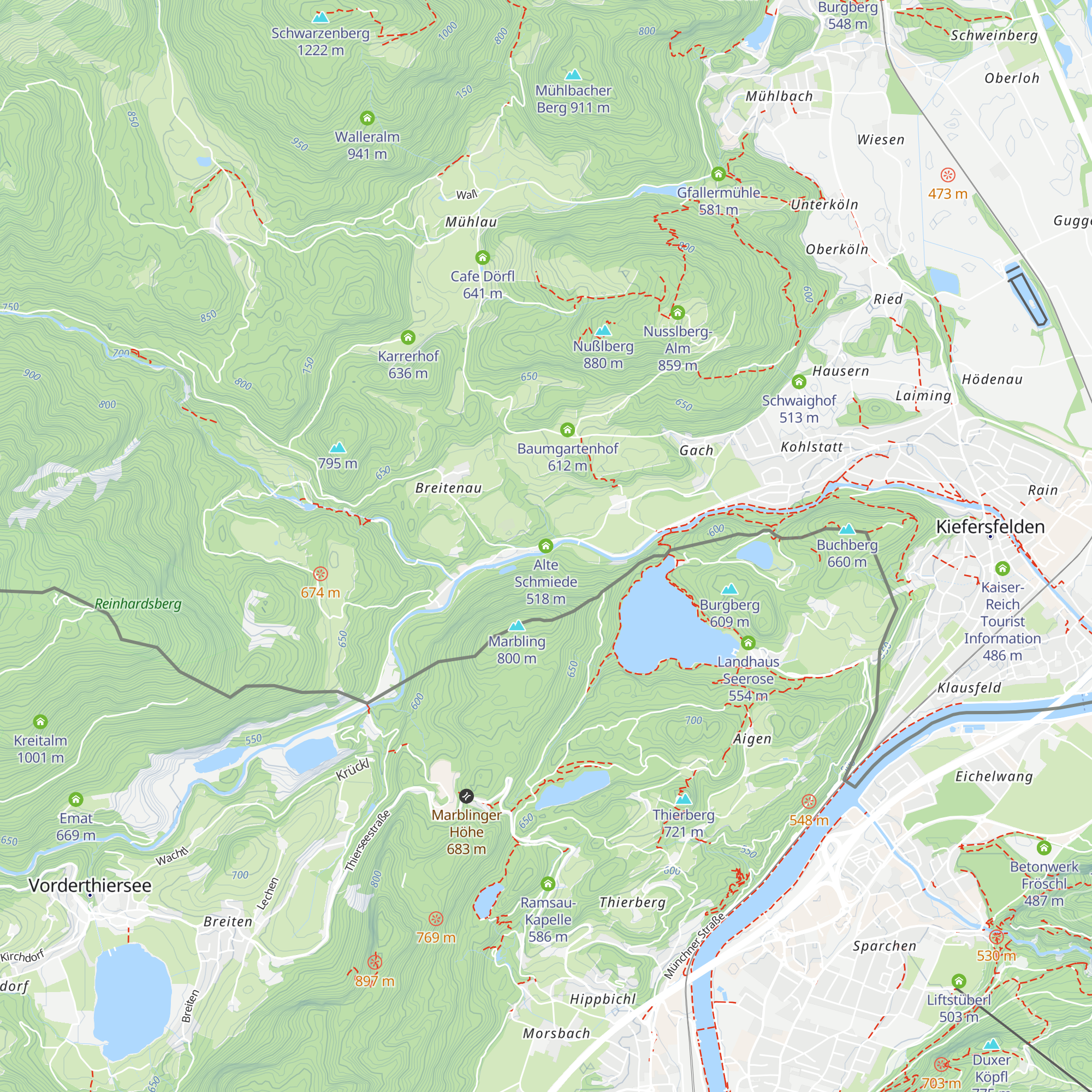 Alte Schmiede map